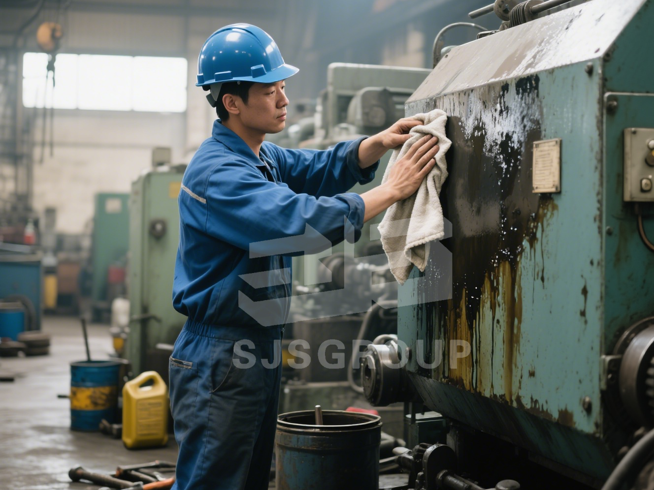 工人擦机器油污.png
